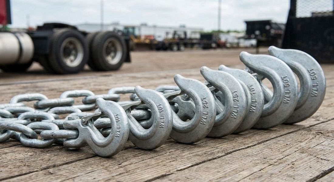 Tow hook chains ranked by working load limit in 2026