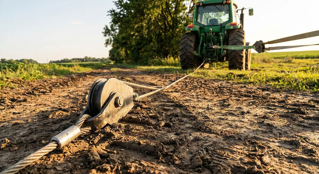 Best snatch blocks for farm tractor recovery