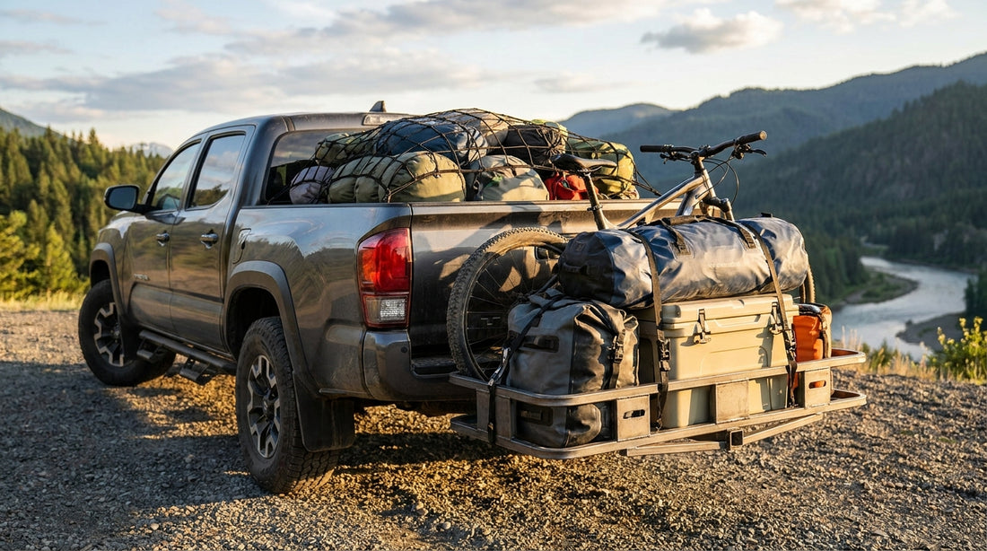 Best hitch cargo carriers for pickup truck bed overflow