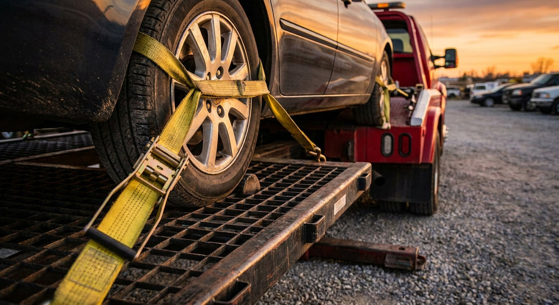 Best wheel lift straps for repo trucks