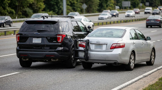 Can a push bumper damage a car during a push?