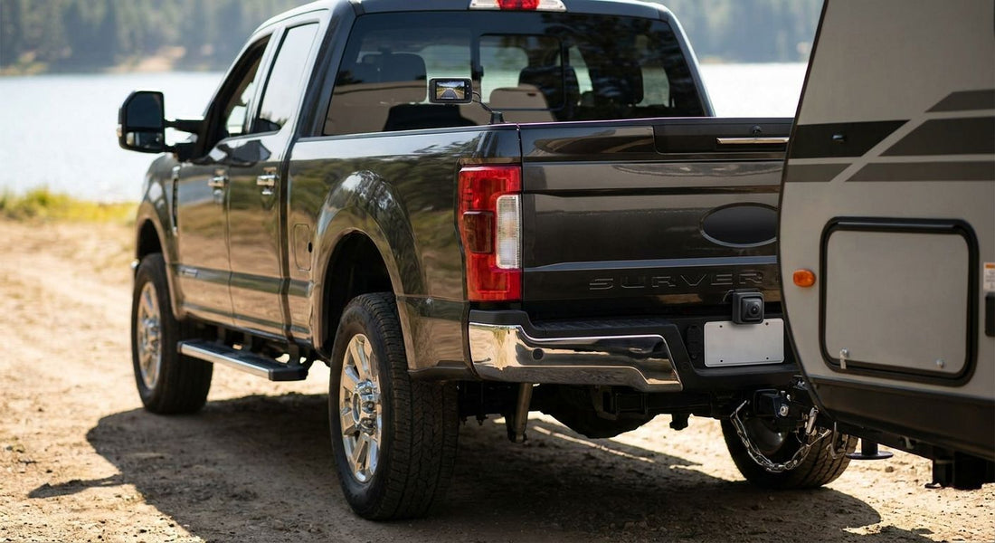 Backup cameras for towing and reversing safety