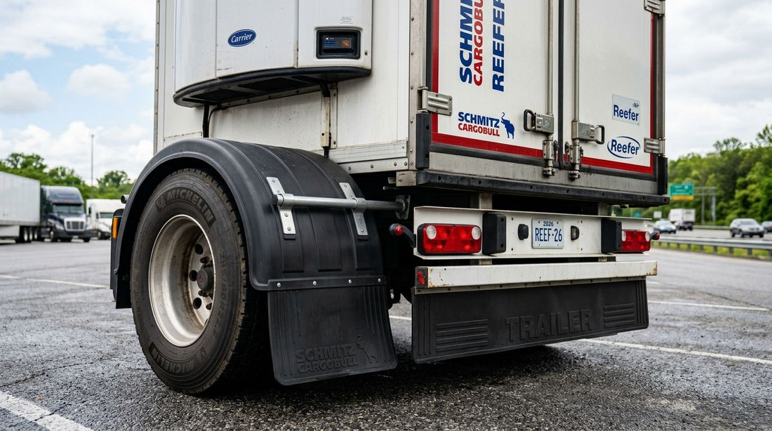 Semi truck mud flaps for reefer haulers: complete 2026 guide