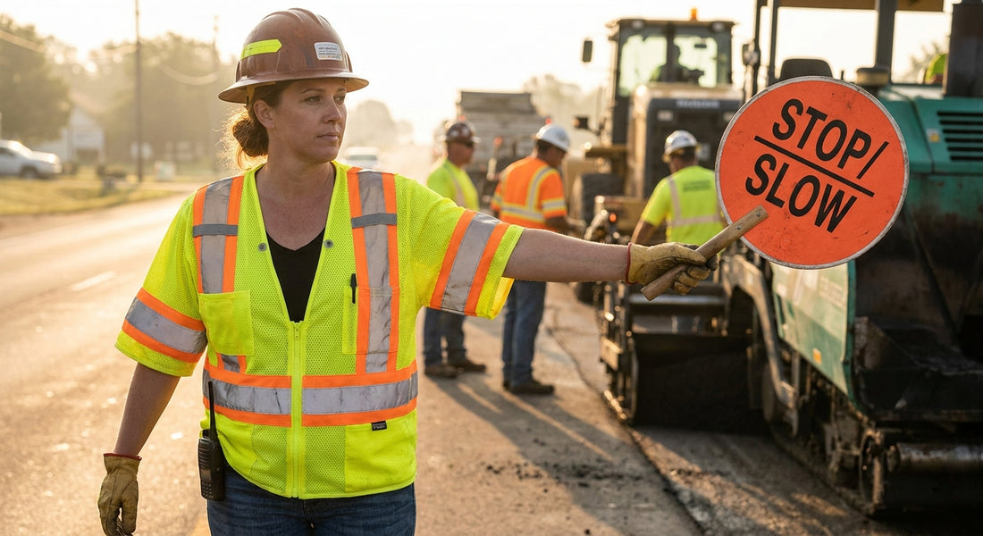 Best safety vests and hi-vis apparel for construction flaggers