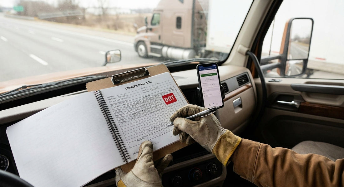Best driver daily log books for DOT compliance