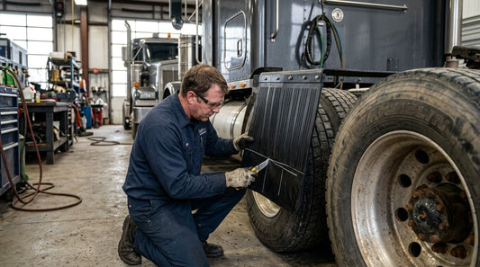 Can semi truck mud flaps be trimmed to fit any truck?