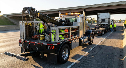 How to equip a wrecker truck for highway recovery