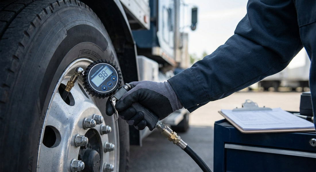 Best tire gauges for semi truck pre-trip inspection