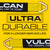 VULCAN Tie Down Axle Straps with Wear Pad - 4 Pack - Classic Yellow - 3,300 Pound Safe Working Load