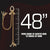 VULCAN Towing Chain Bridle - Universal RTJ Clusters - Grade 70 Standard Length - 48 Inch - 4,700 Pound Safe Working Load