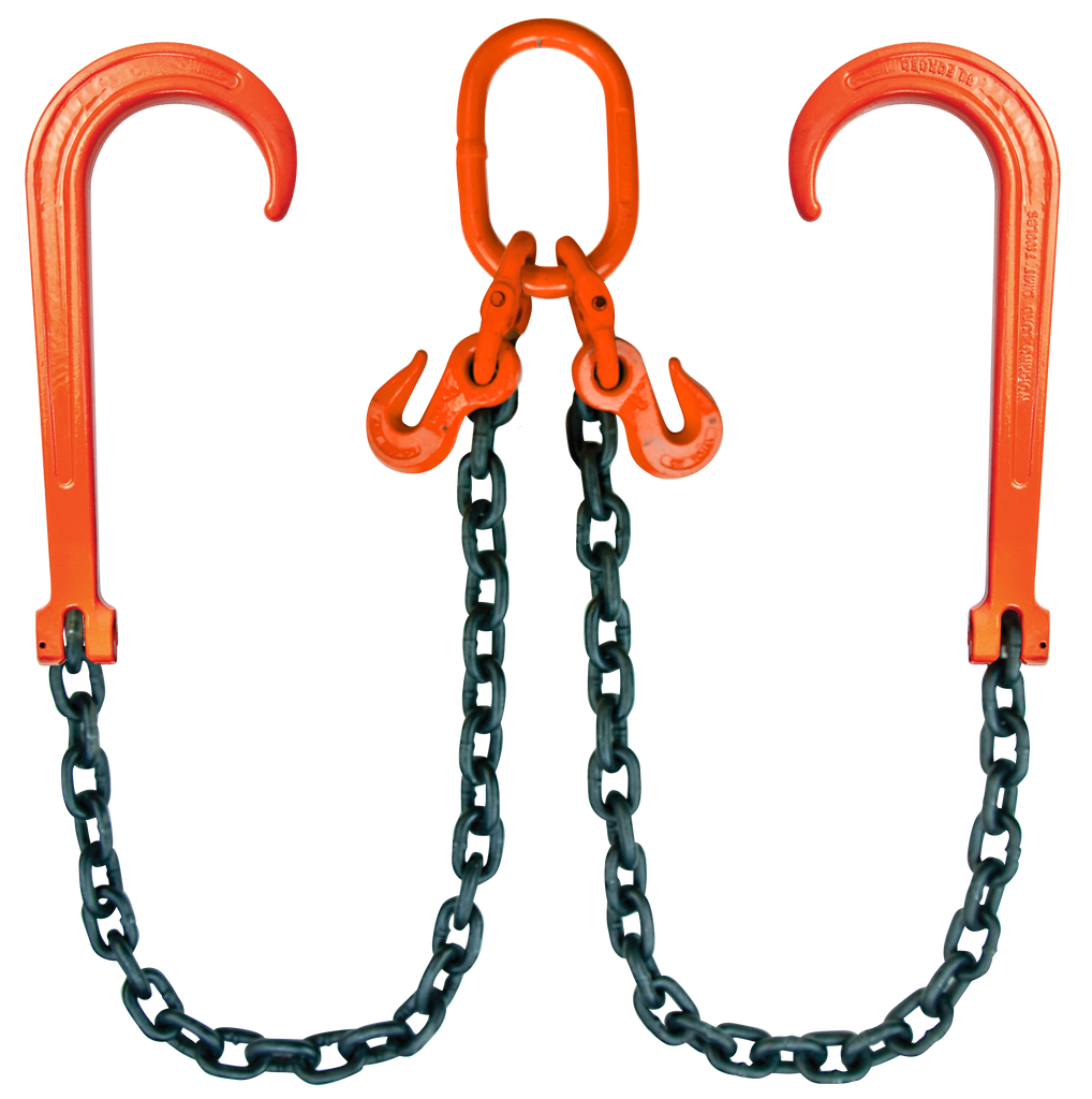 VULCAN Alloy Towing Chain Bridle - Grade 80 - 36 Inch - PROSeries - 12,000 Pound Safe Working Load