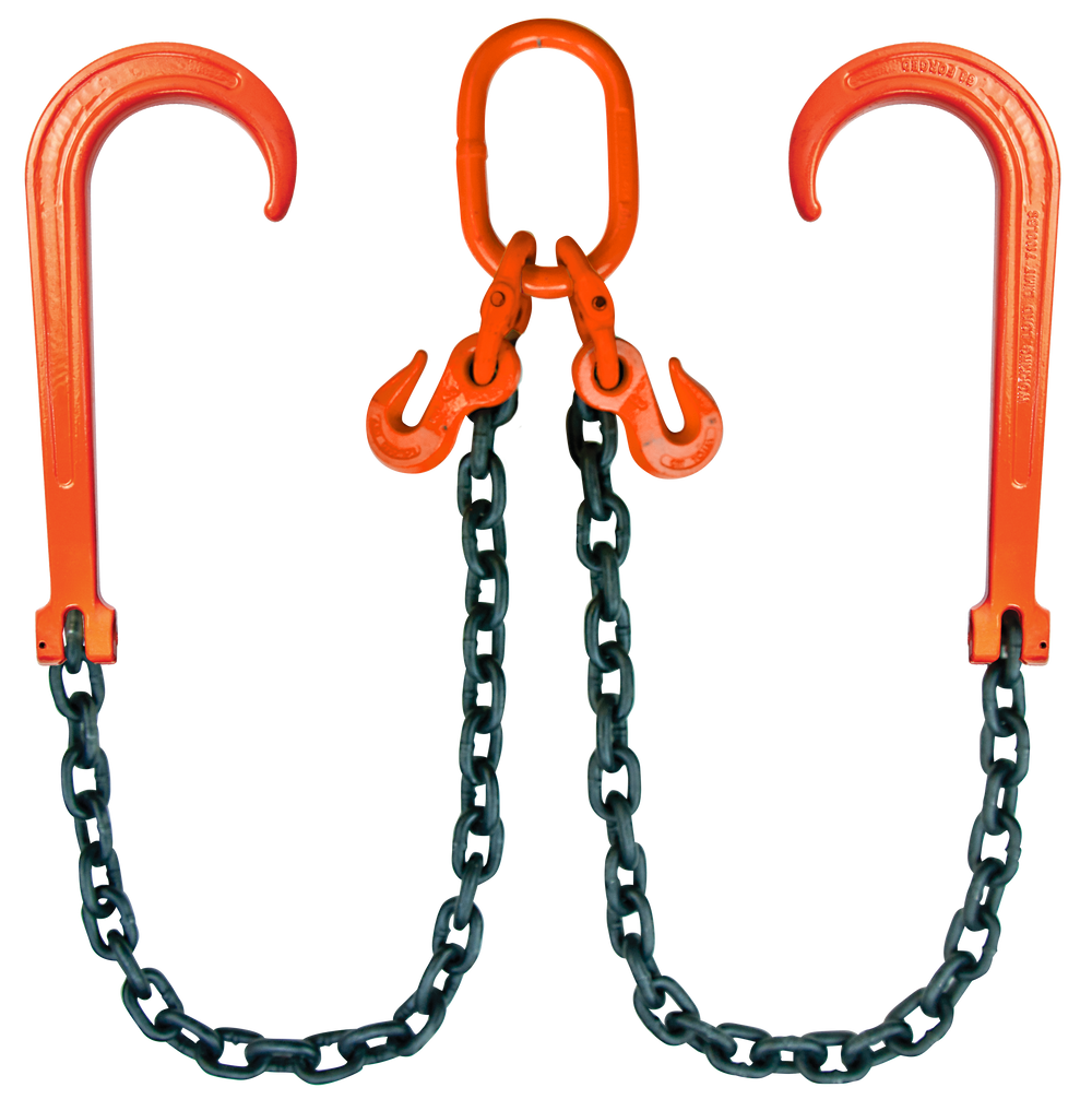 VULCAN Alloy Towing Chain Bridle - Grade 80 - 36 Inch - PROSeries - 7,1000 Pound Safe Working Load