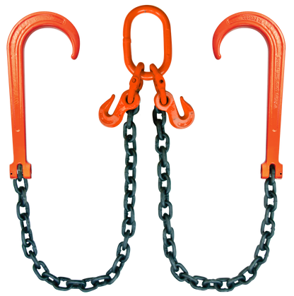VULCAN Alloy Towing Chain Bridle - Grade 80 - 36 Inch - PROSeries - 12,000 Pound Safe Working Load