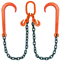 VULCAN Alloy Towing Chain Bridle - Grade 80 - 36 Inch - PROSeries - 12,000 Pound Safe Working Load