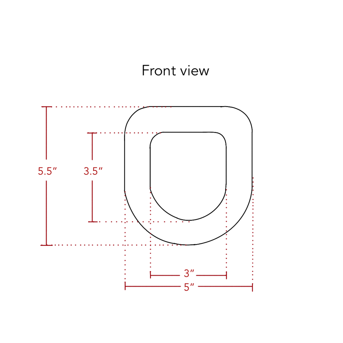 Angled Weld-On Bull Ring
