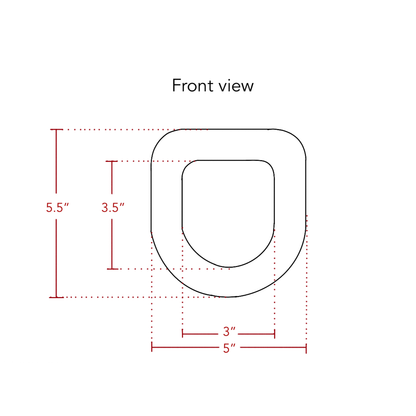 Angled Weld-On Bull Ring