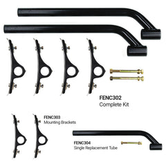 Universal Offset Tube Fender Mounting Kit - One Complete Side