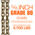 VULCAN Towing Chain Bridle - 8 Inch J Hooks - Grade 70 Chain - 40 Inches Long - 4,700 Pound Safe Working Load