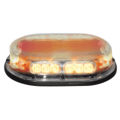 High Power LED Mini Bar - Amber - Permanent Mount