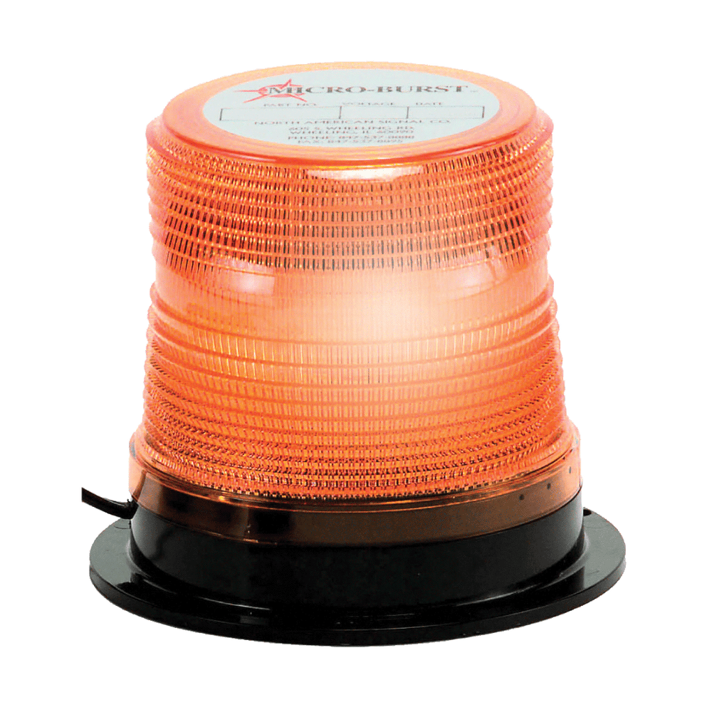 Class 1 Quad Flash Microburst Amber Beacon - Permanent Mount