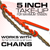 VULCAN Load Binder with 2 Grab Hooks - 4 Pack - Lever Style - 5,400 Pound Safe Working Load - For 5/16 Inch Grade 70 or 3/8 Inch Grade 43 Chain