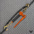 VULCAN Folding Handle Load Binder (Two Pack) with Grab Hook/Slip Hook - Ratchet Style - 6,600 Pound Safe Working Load (Works with 5/16 Inch or 3/8 Inch Grade 70 and Grade 80 Chain) - 4 Pack