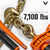 VULCAN Folding Handle Load Binder (Two Pack) with Grab Hook/Slip Hook - Ratchet Style - 6,600 Pound Safe Working Load (Works with 5/16 Inch or 3/8 Inch Grade 70 and Grade 80 Chain) - 4 Pack