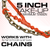 VULCAN Load Binder with 2 Grab Hooks - 4 Pack - Lever Style - 5,400 Pound Safe Working Load - For 5/16 Inch Grade 70 or 3/8 Inch Grade 43 Chain