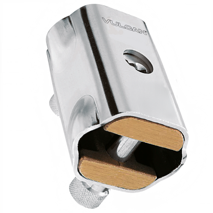 VULCAN Security Chain and Lock Kit - Premium Case-Hardened - 3/8 Inch x 3 Foot (+/- 1.5 Inches) - Chain Cannot Be Cut with Bolt Cutters or Hand Tools