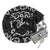 VULCAN Security Chain and Lock Kit - Premium Case-Hardened - 3/8 Inch x 9 Foot (+/- 1.5 Inches) - Chain Cannot Be Cut with Bolt Cutters or Hand Tools