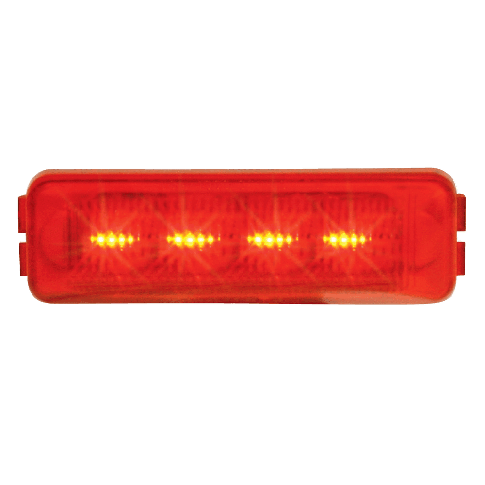 LED Marker Light 4 Inch x 1.5 Inch - Red