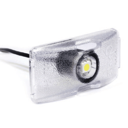 Micronova LED License Lamp (Clear - Vertical Mount)