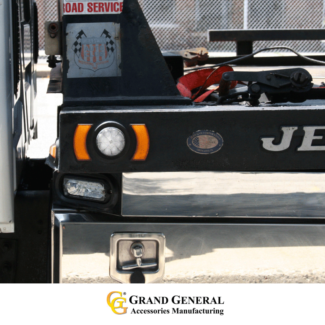 Amber Half Moon Reflector