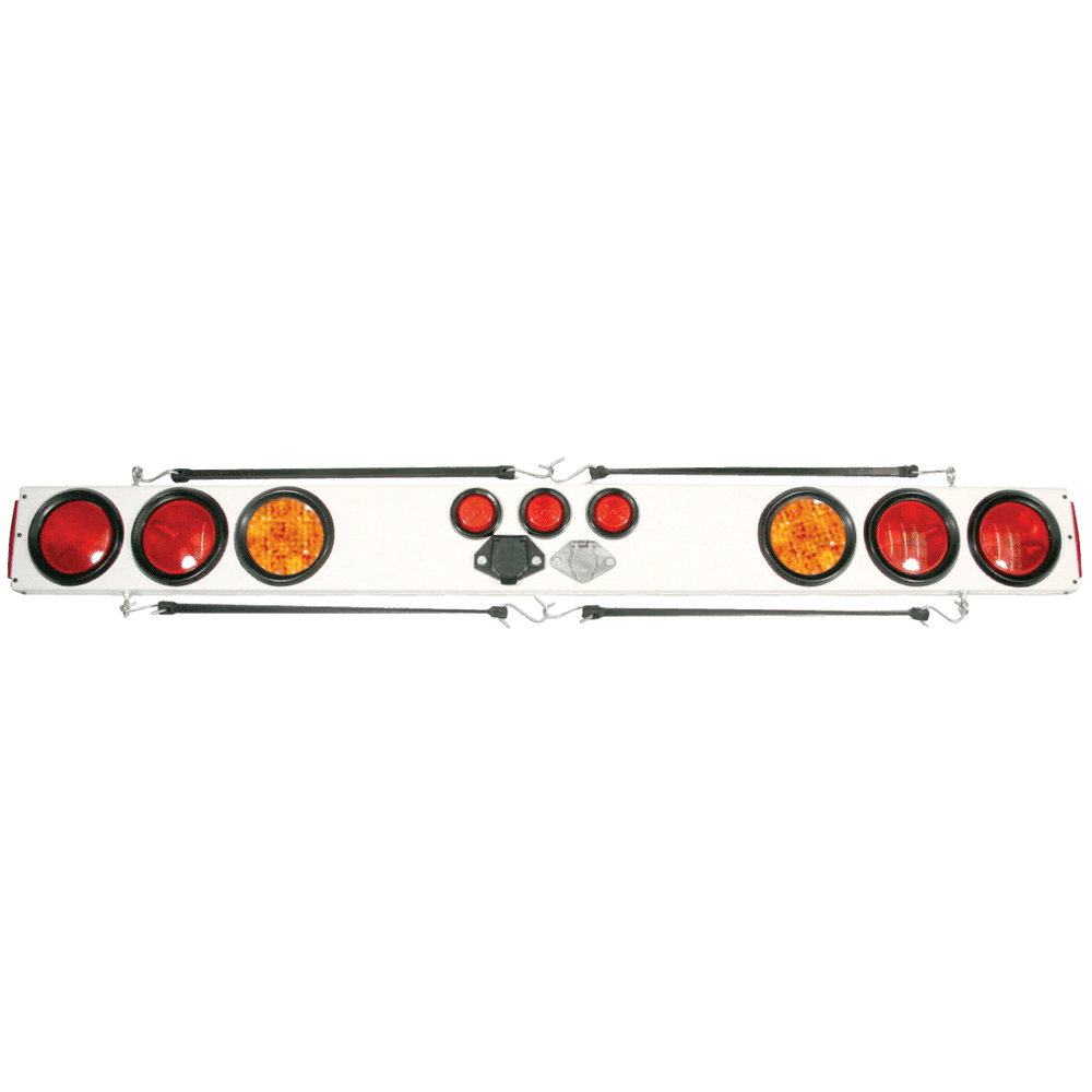 Wide Load Light Bar with Flashers - 48 Inch