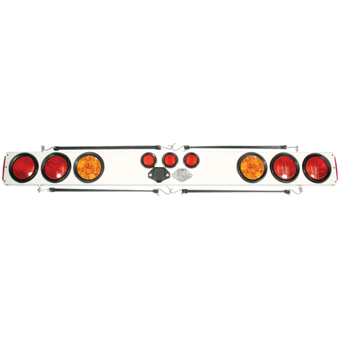 Wide Load Light Bar with Flashers - 48 Inch