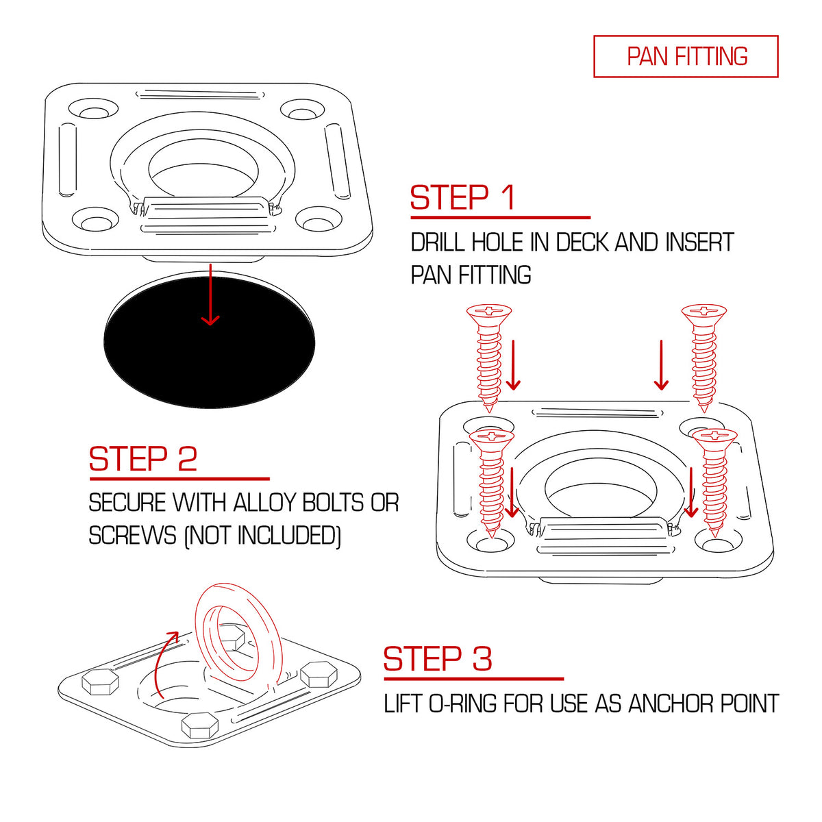 VULCAN Pan Fitting