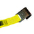 VULCAN Ratchet Strap with Flat Hooks - 4 Inch x 30 Foot, 2 Pack - Classic Yellow - 5,400 Pound Safe Working Load