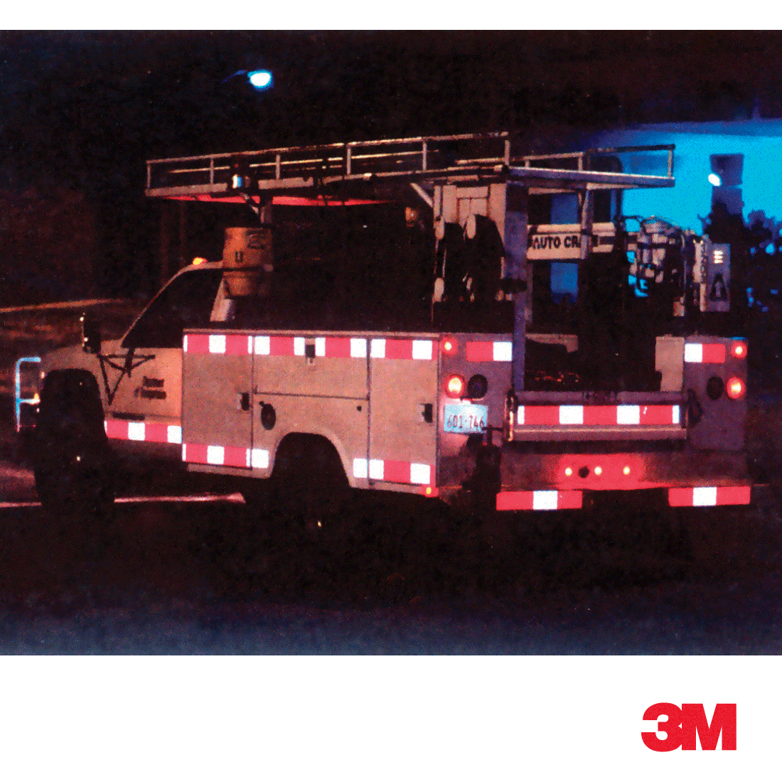 Reflective Tape - 2 Inch x 150' Roll - Alternating Red/White