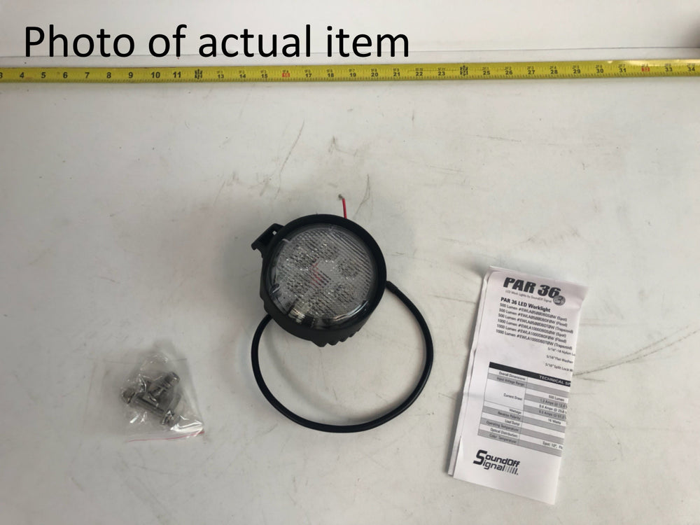 Sound Off LED Work Light 1000 Lumens Par36 Flood - Scratch and Dent