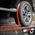 VULCAN Car Tie Down - E Track Idler 3-Cleat - 120 Inch - PROSeries - 3,300 Pound Safe Working Load - 4 Pack