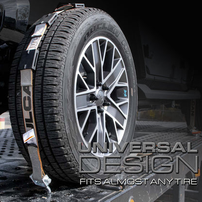 VULCAN Car Tie Down - E Track Idler 3-Cleat - 120 Inch - Silver Series - 3,300 Pound Safe Working Load - 4 Pack