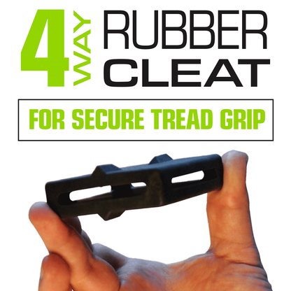 VULCAN Car Tie Downs - Snap Hook - Adjustable Loop - 4 Pack - High-Viz - 3,300 Pound Safe Working Load