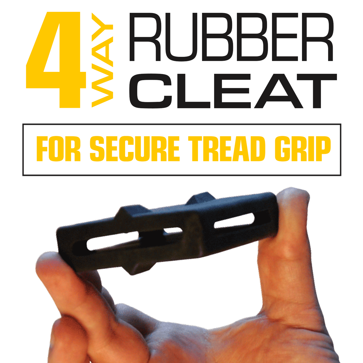 VULCAN Car Tie Down Kit - Adjustable Loop - Snap Hooks - Classic Yellow - Complete Kit Includes 4 Straps and 4 Ratchets