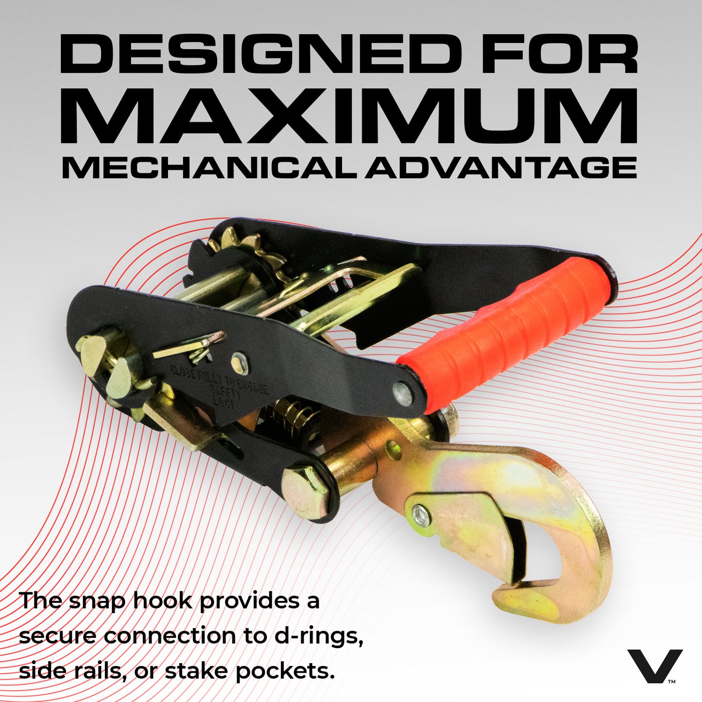 VULCAN Snap Hook Vehicle Tie Down Kits with Heavy Duty Stake Pocket D Rings - Lasso Style - Proseries