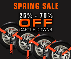 Save 25% - 70% on Car Tie Downs