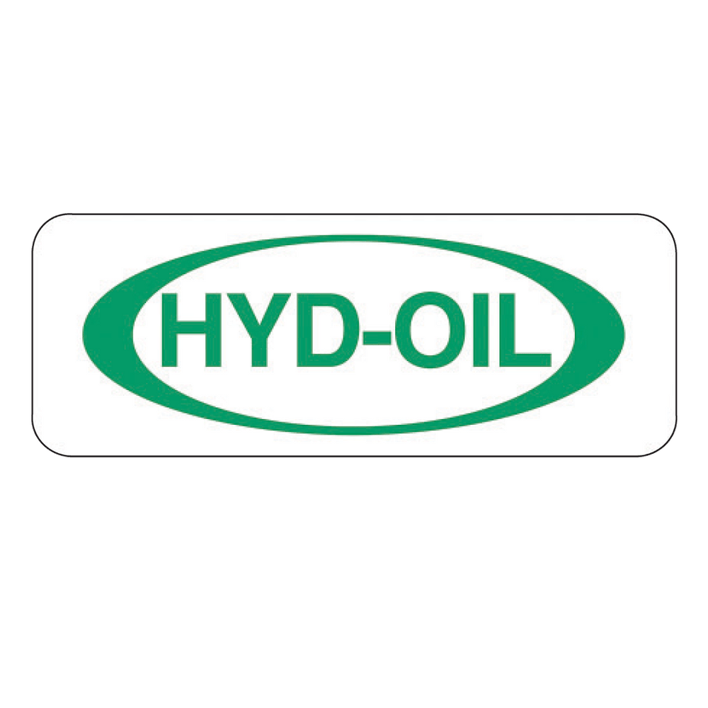 Hyd-Oil Withoval Decal