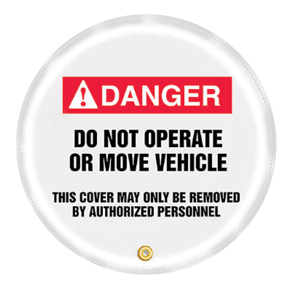 24 Inch Danger Steering Wheel Cover