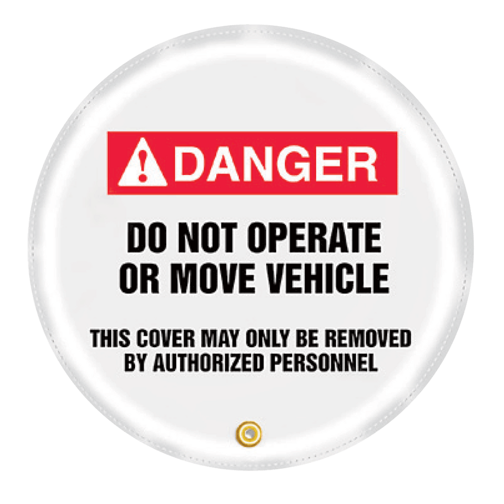 24 Inch Danger Steering Wheel Cover