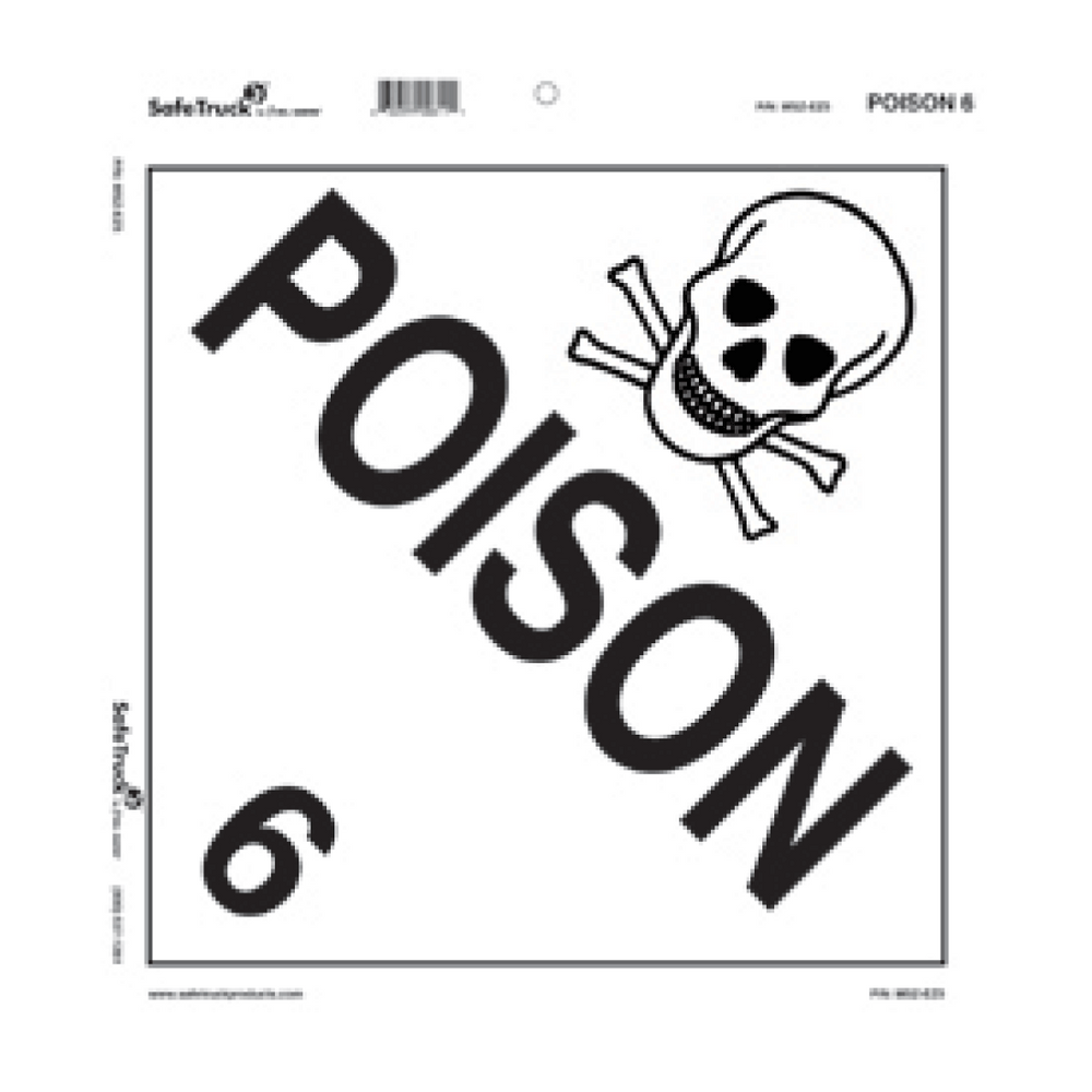Poison 6 Decal