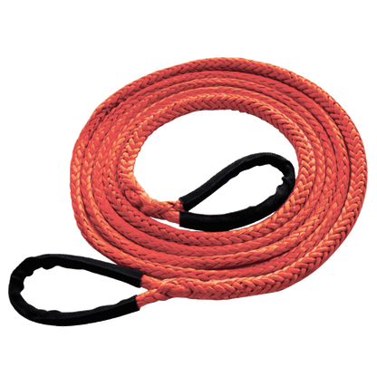 Dyneema Synthetic Tow Rope - 3/8 Inch x 20 Feet - 19,600 Pound MBS - 4,900 Pound Safe Working Load
